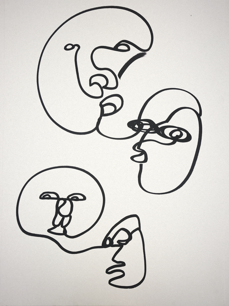 Untitled 6 of 12 — ink line drawing, 2021