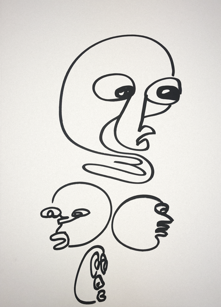 Untitled 10 of 12 — ink line drawing, 2021