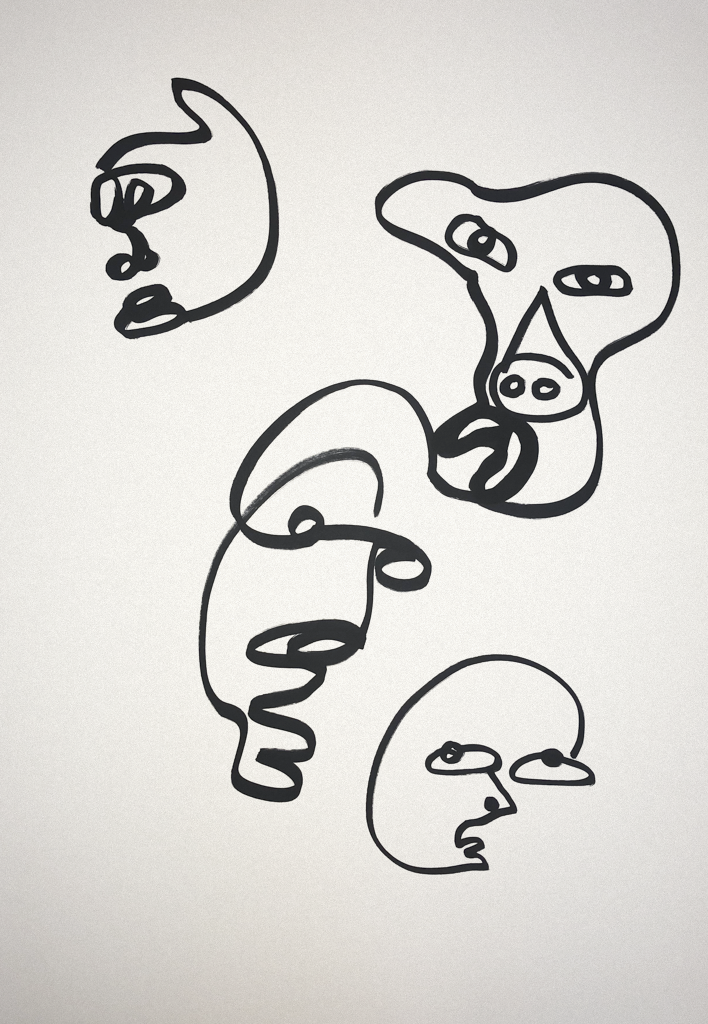 Untitled 11 of 12 — ink line drawing, 2021