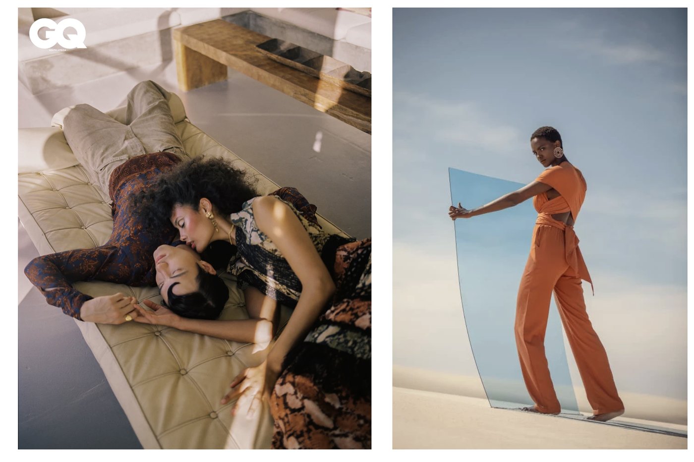 GQ South Africa fashion editorial — creative direction by Chad John Payne