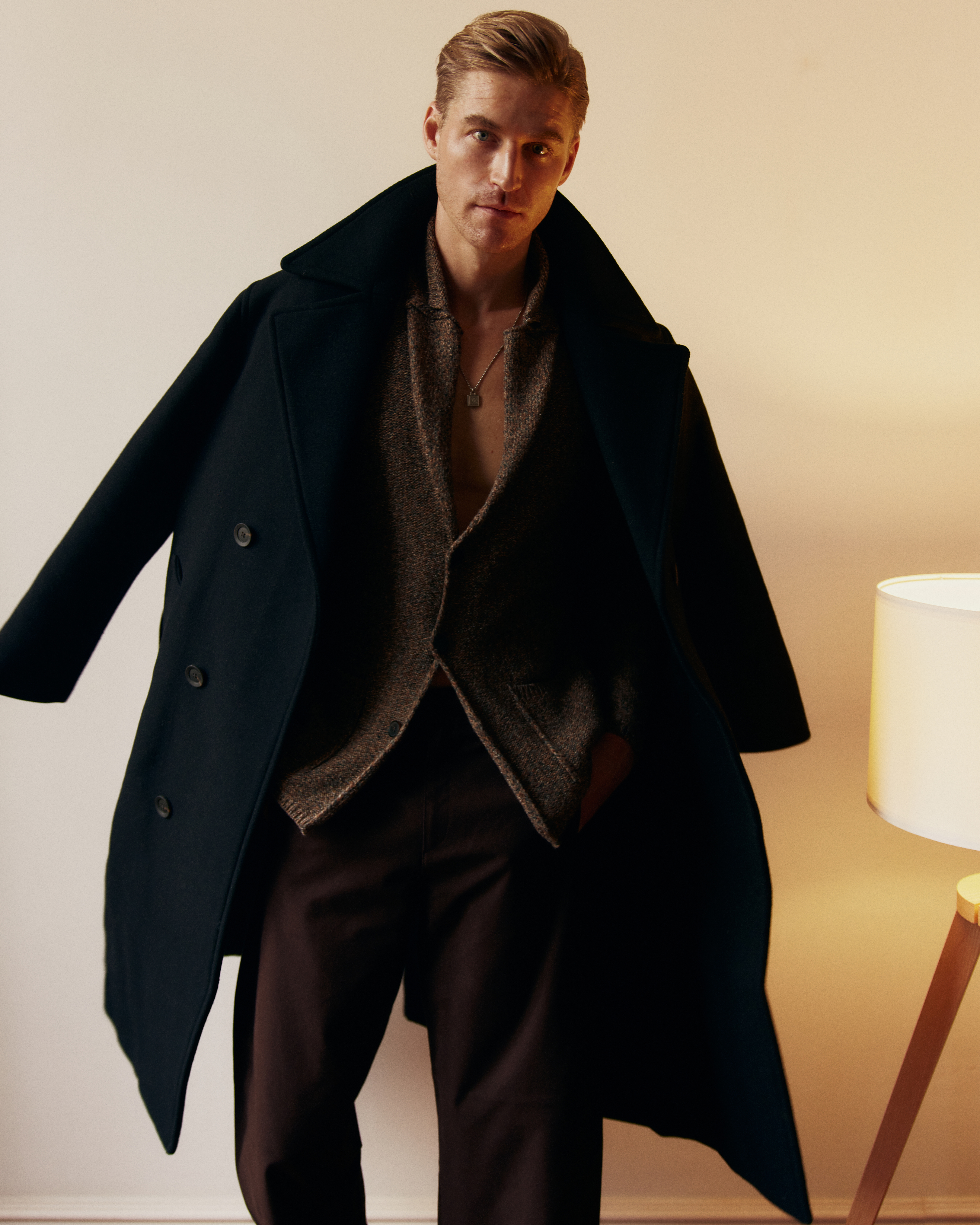 Chad J. Payne — coat editorial, April 2026